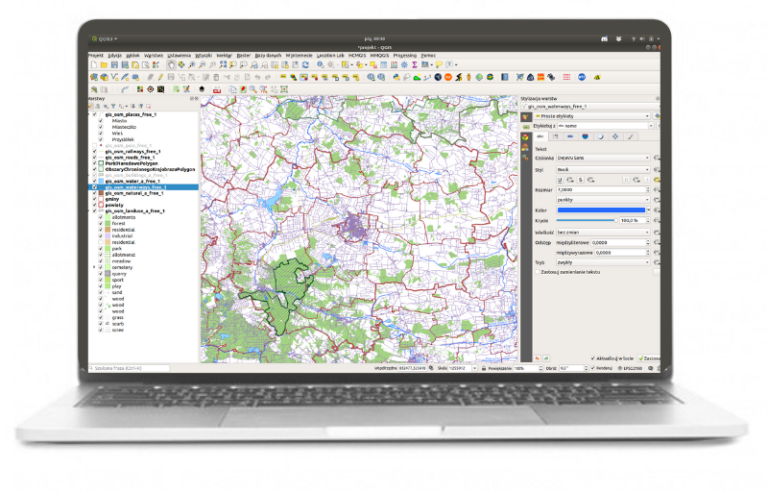 Bazy danych w QGIS