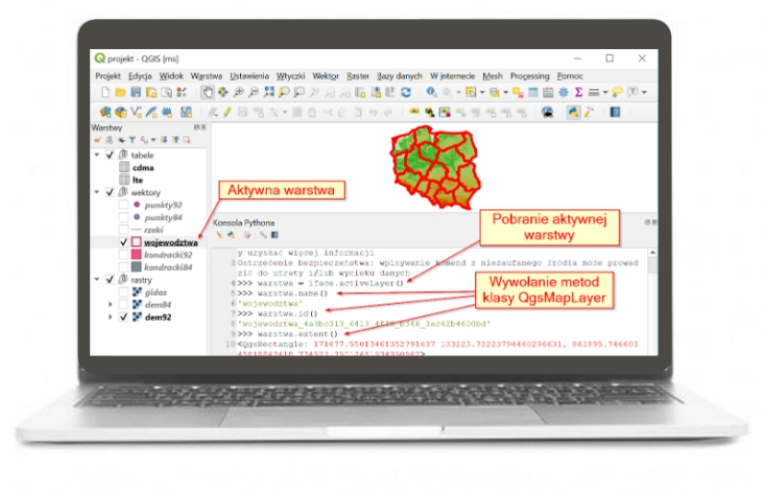 Python w GIS i QGIS