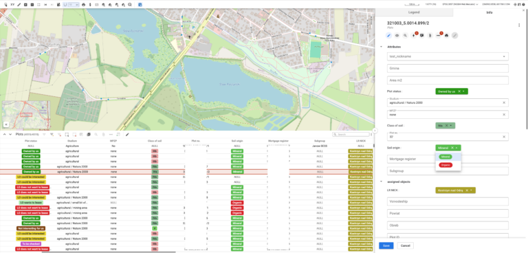 QGIS w branży OZE