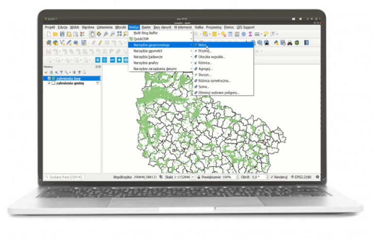 Analizy przestrzenne w QGIS