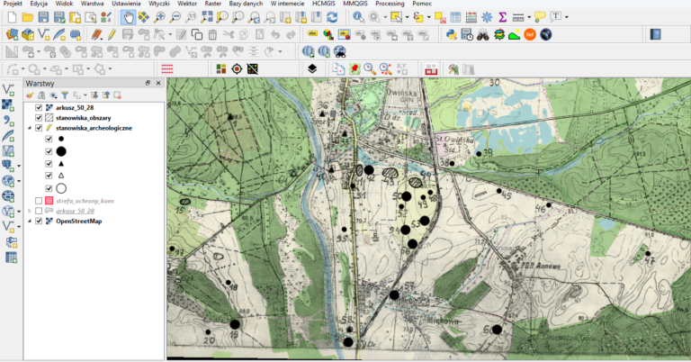 QGIS w archeologii i ochronie zabytków